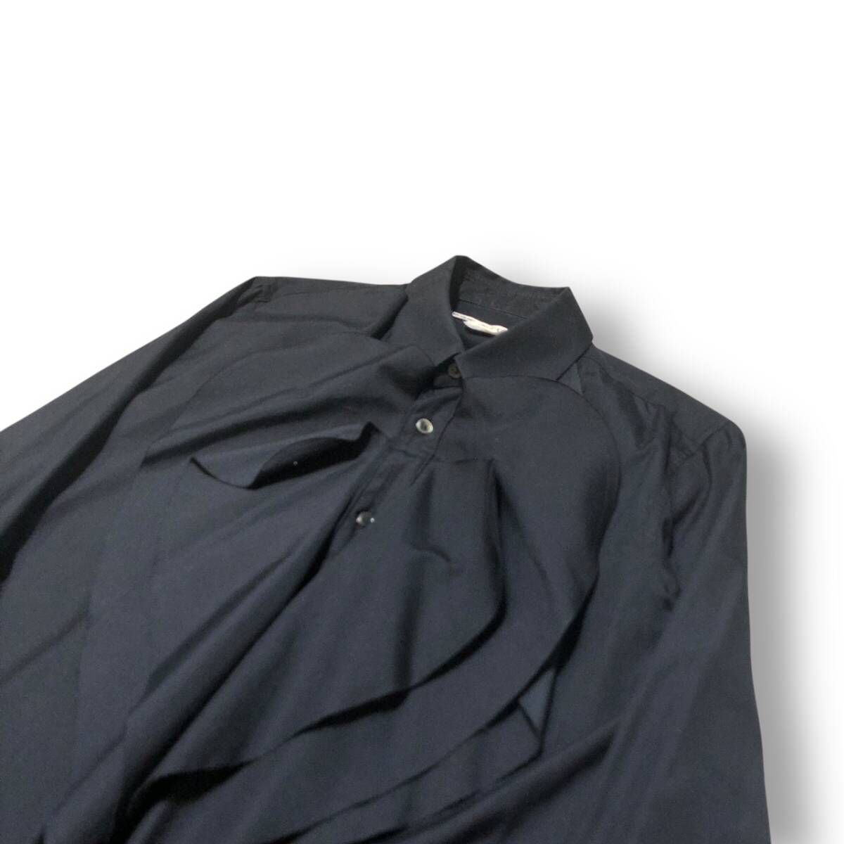 22aw COMME des GARCONS frill design long sleeve shirt 長袖フリル