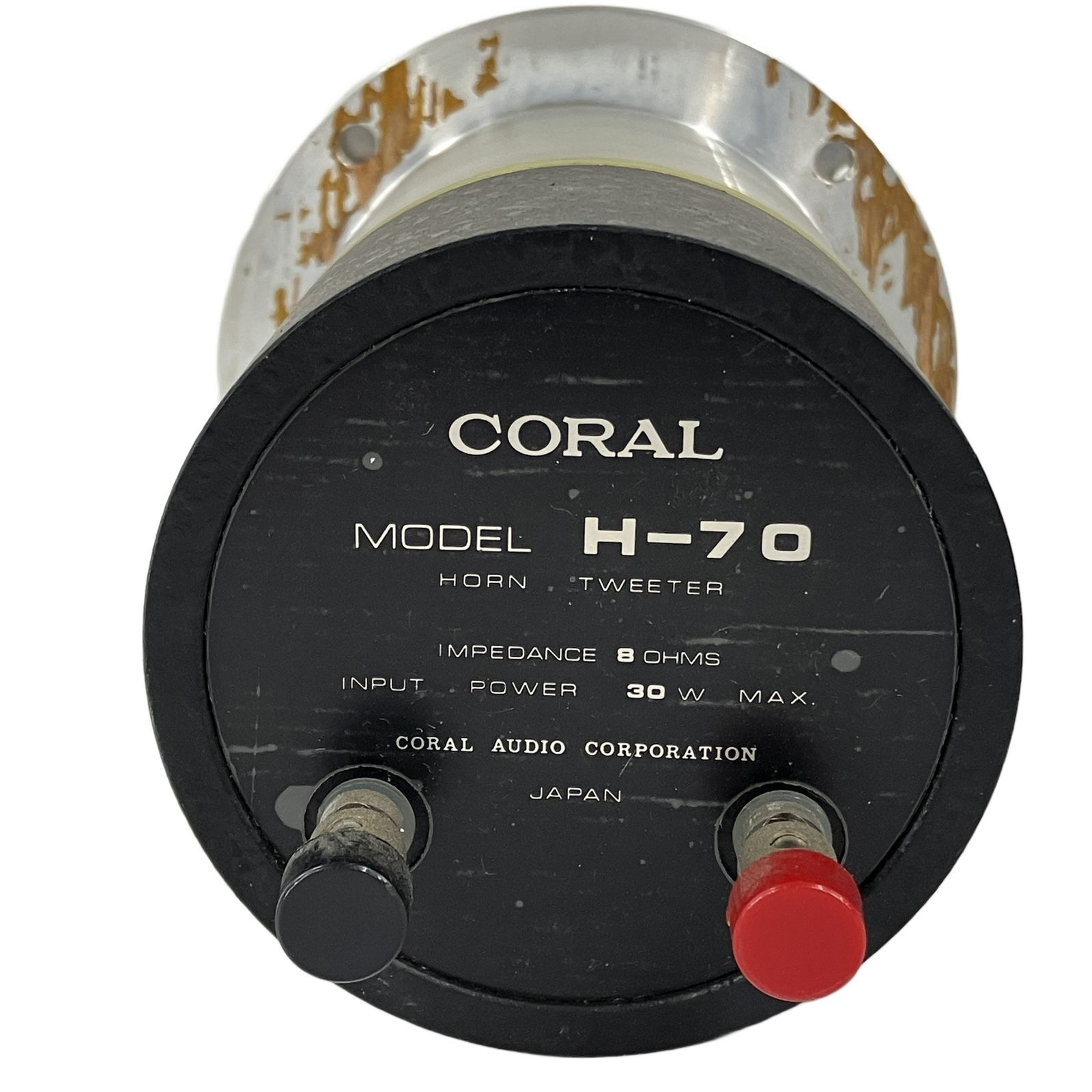 CORAL H-70 8Ω ホーン型 ツイーター ペア 中古 Y10604083 - メルカリ