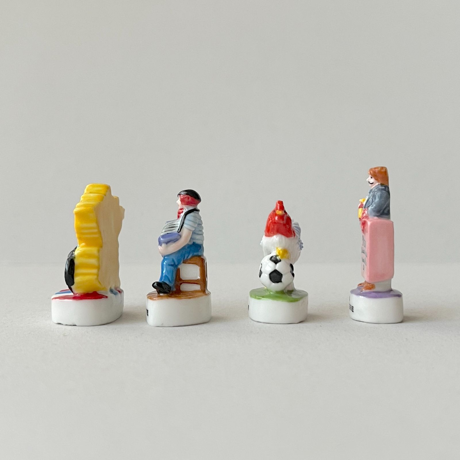 フェーヴ フランスの世界 12個 フランス フェーブ ミニチュア陶器