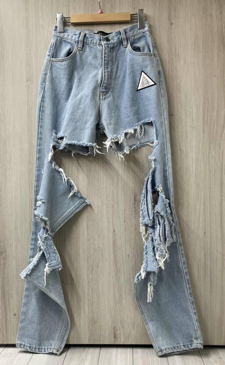 PONY STONE ポニーストーン 倖田來未コラボ カットアウト ジーンズ