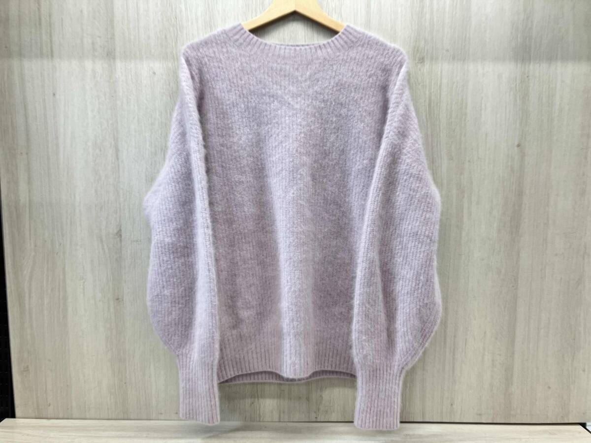 ウィムガゼット♡ファーニットクルーネックプルオーバー Whim ウィムガゼット♡ファーニットクルーネックプルオーバー Whim