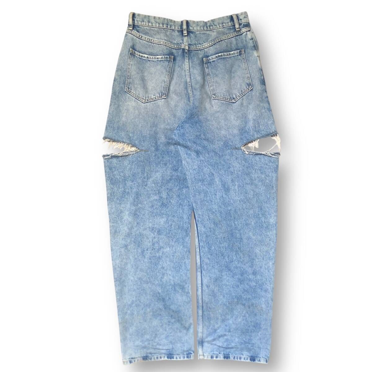 Maison Margielaブルーデニム MM6 MAISON MARGIELA｜WIDE DENIM｜BLUE｜2024秋冬｜正規 通販 S.CURVE