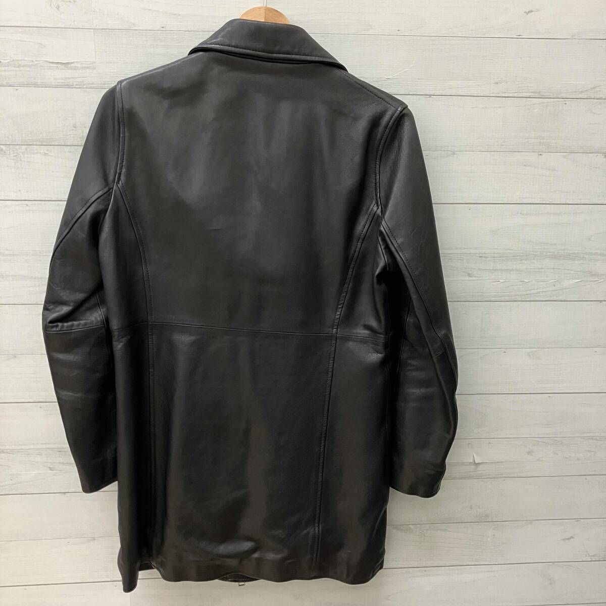 Risley リズレ- R2003-LJK2 レザ-ジャケット 羊革 ブラック サイズ36