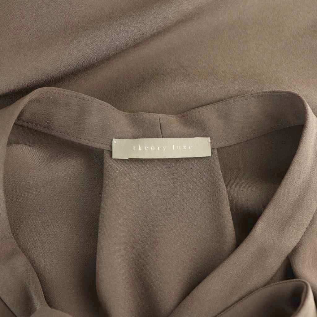 セオリーリュクス theory luxe MARVINE LENAS ボウタイブラウス 38