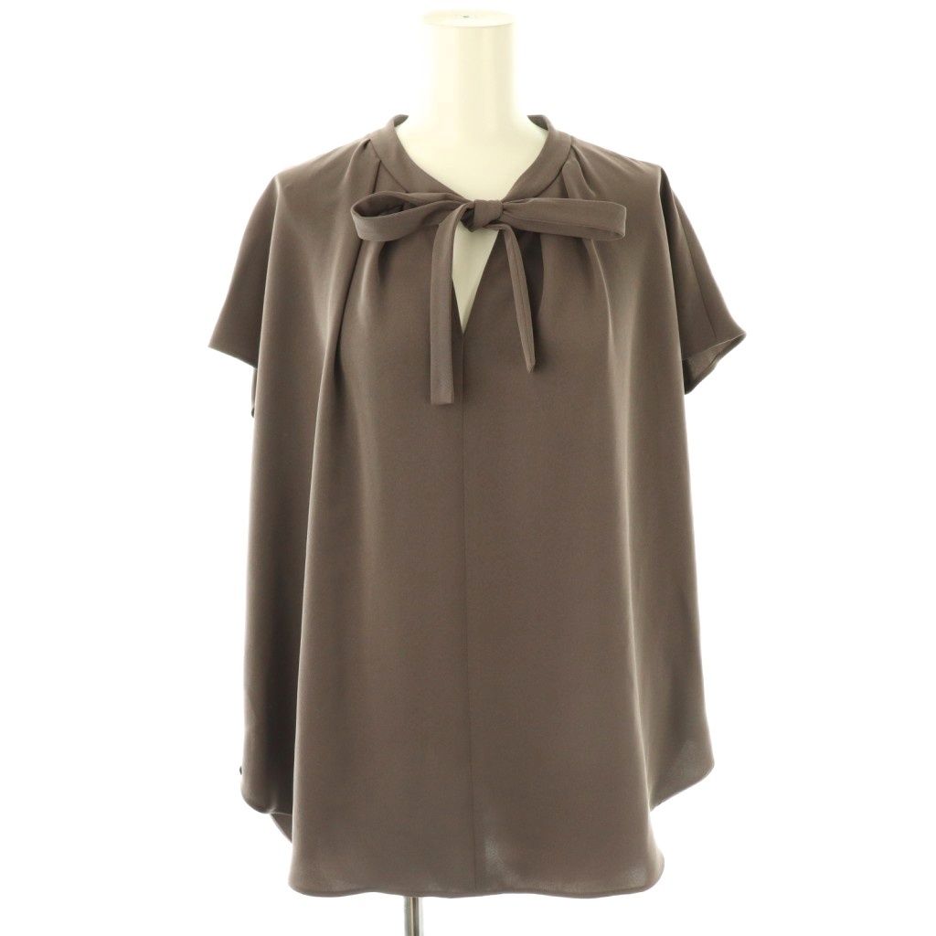 セオリーリュクス theory luxe MARVINE LENAS ボウタイブラウス 38