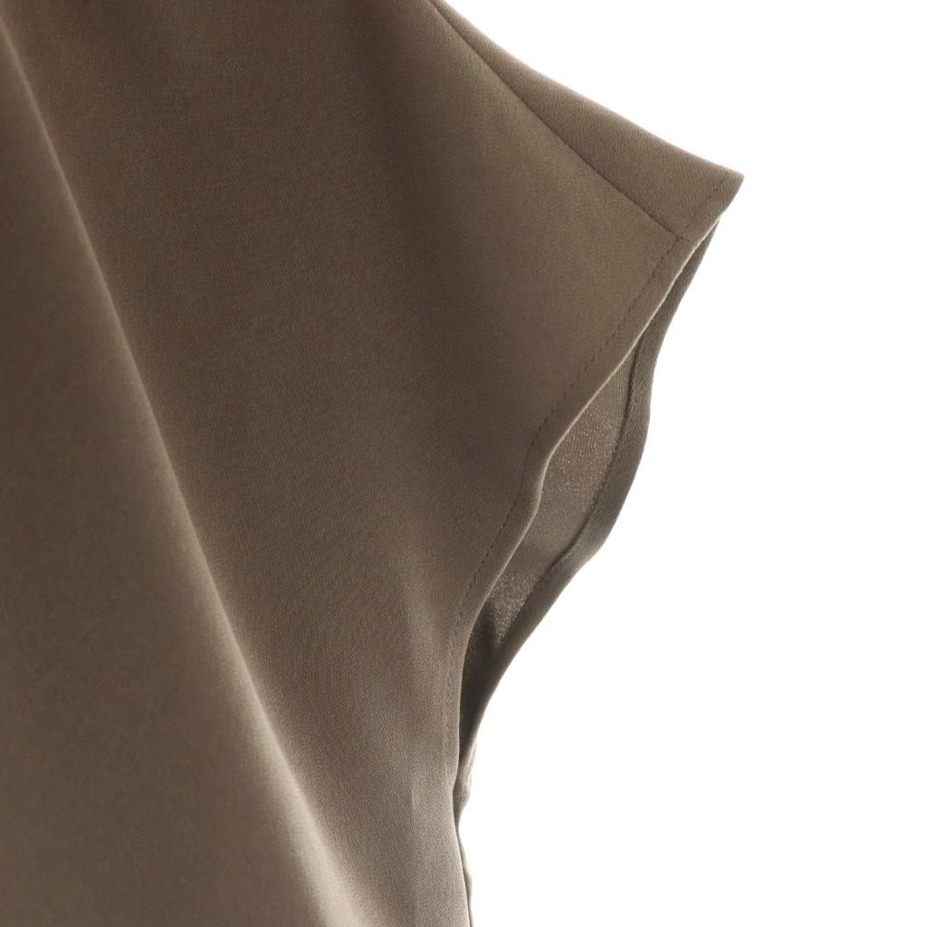 theory luxe ボウタイブラウス　38　黒 Theory luxe - theory luxe 23AW モノトーン幾何学模様 ボウタイ