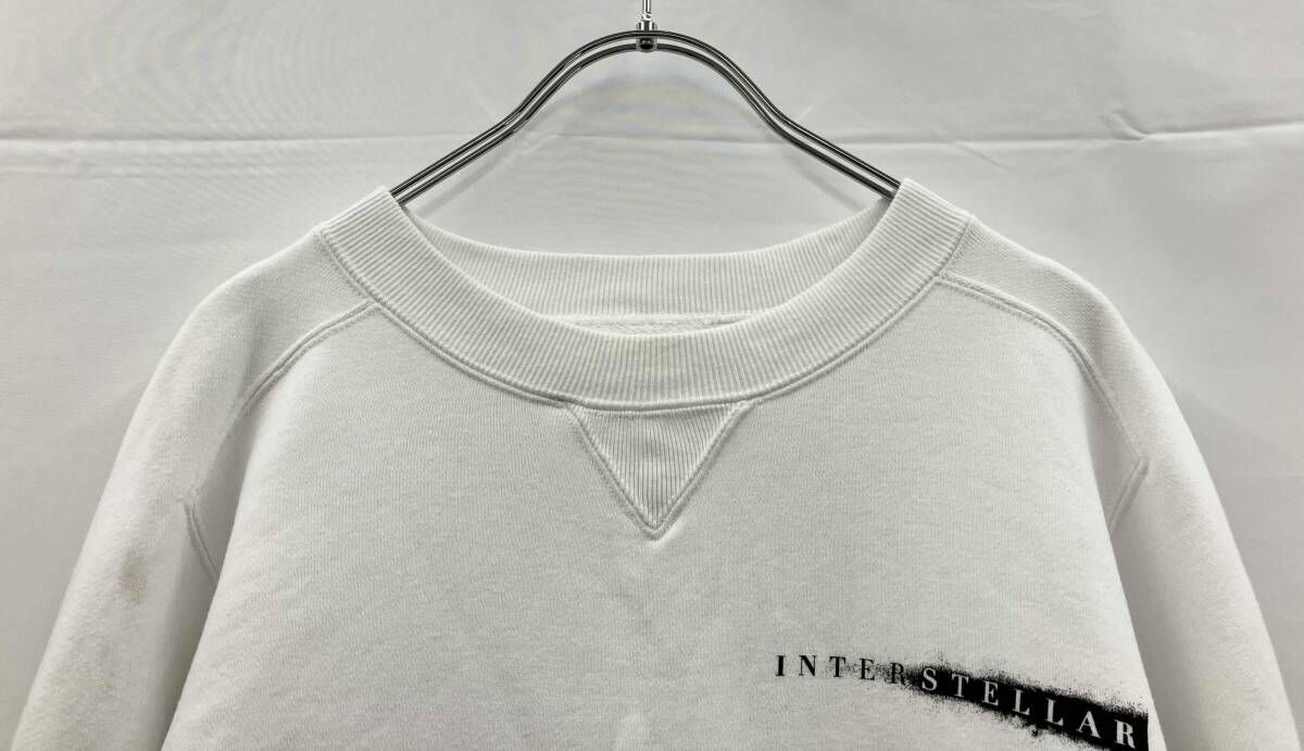 サカイ sacaii INTERSTELLAR 長袖Tシャツホワイト sacai サカイ 長袖スウェット 23-0578S INTERSTELLAR インターステラー