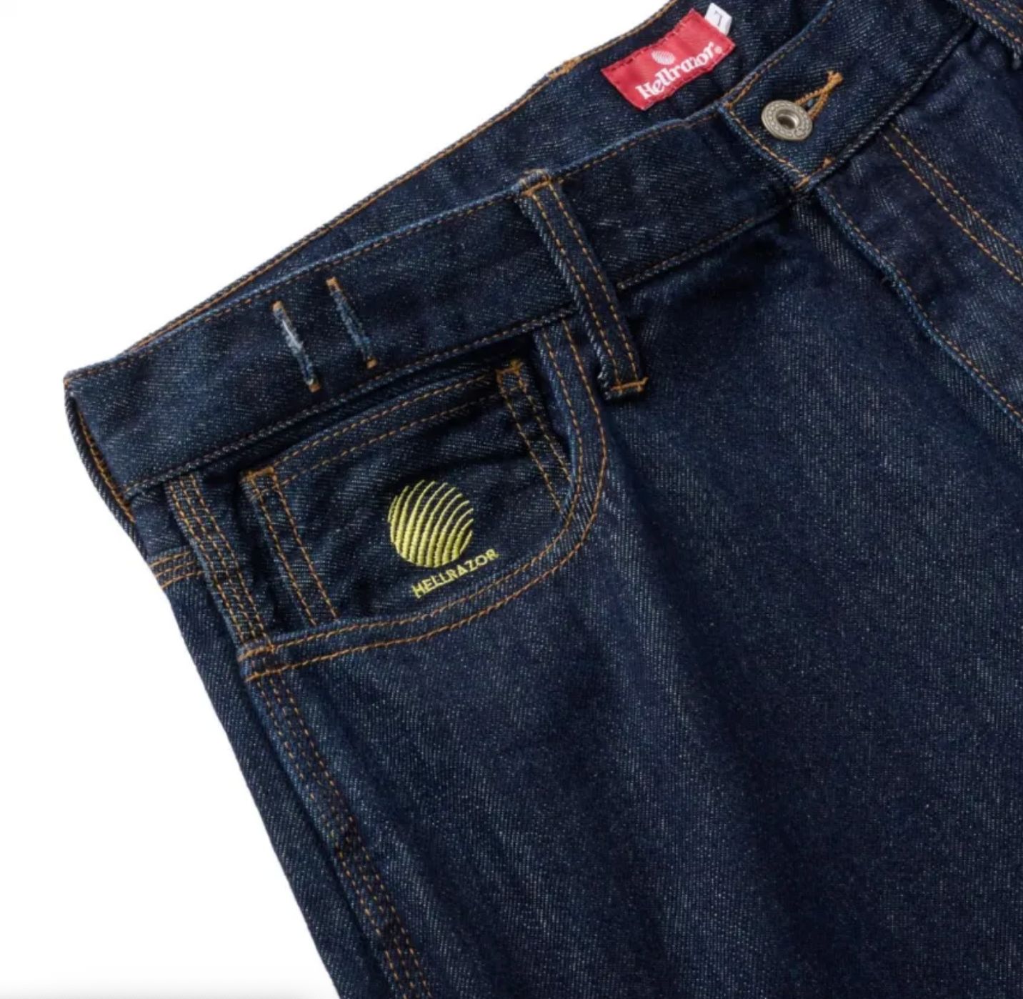 HELLRAZOR BAGGIE DENIM PANTS / ONE WASH INDIGO (ヘルレイザー