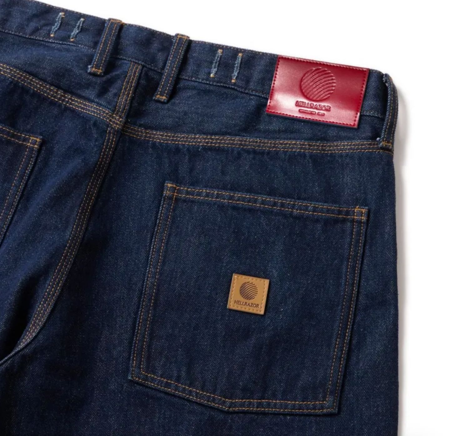 HELLRAZOR BAGGIE DENIM PANTS / ONE WASH INDIGO (ヘルレイザー