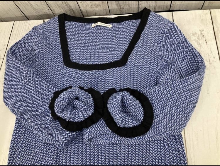 AKANE UTSUNOMIYA アカネウツノミヤ 長袖ワンピース サイズ36 SAK-FK03