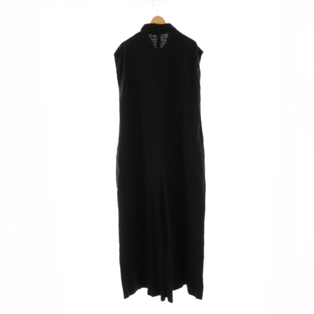 ETRE TOKYO フロントファスナーボックスオールインワン ブラック　M エトレトウキョウ ETRE TOKYO フロントファスナーボックス