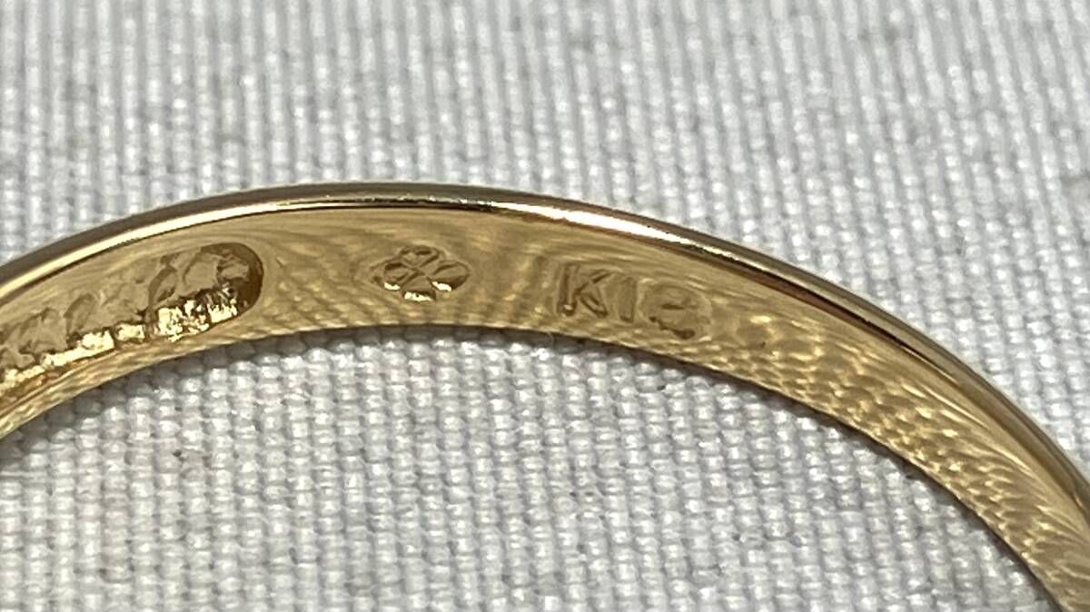 専用JH114★鑑別カード同梱 最長発送期日9/15 新品仕上済み 鑑別書付き K18 ガーネット ダイヤモンド 0.09ct リング