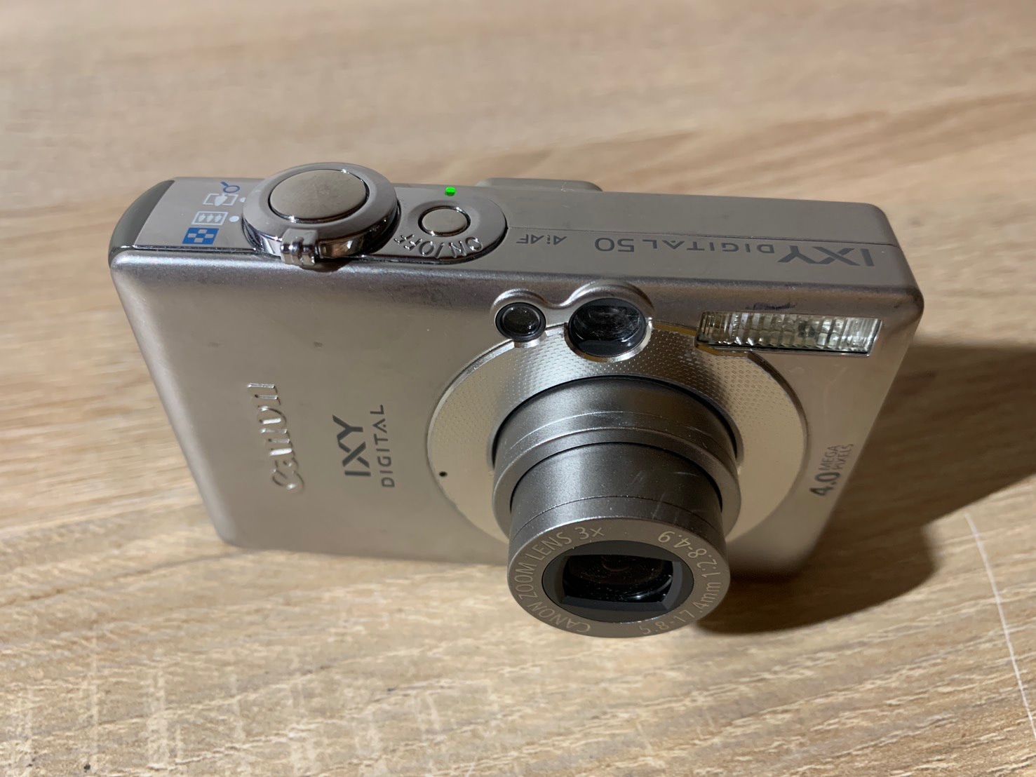 6647 Canon IXY DIGITAL 50 シルバー デジカメ - メルカリ