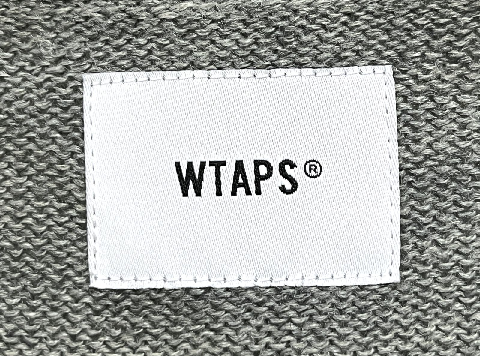 WTAPS｜ダブルタップス DECK SWEATER WOAC ロゴ クルーネックニット 