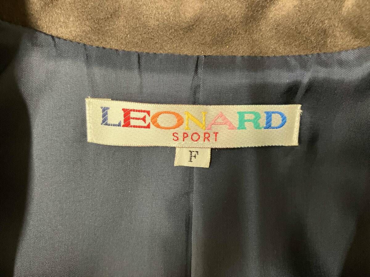 LEONARD SPORT レオナール Made in Japan テーラードジャケット