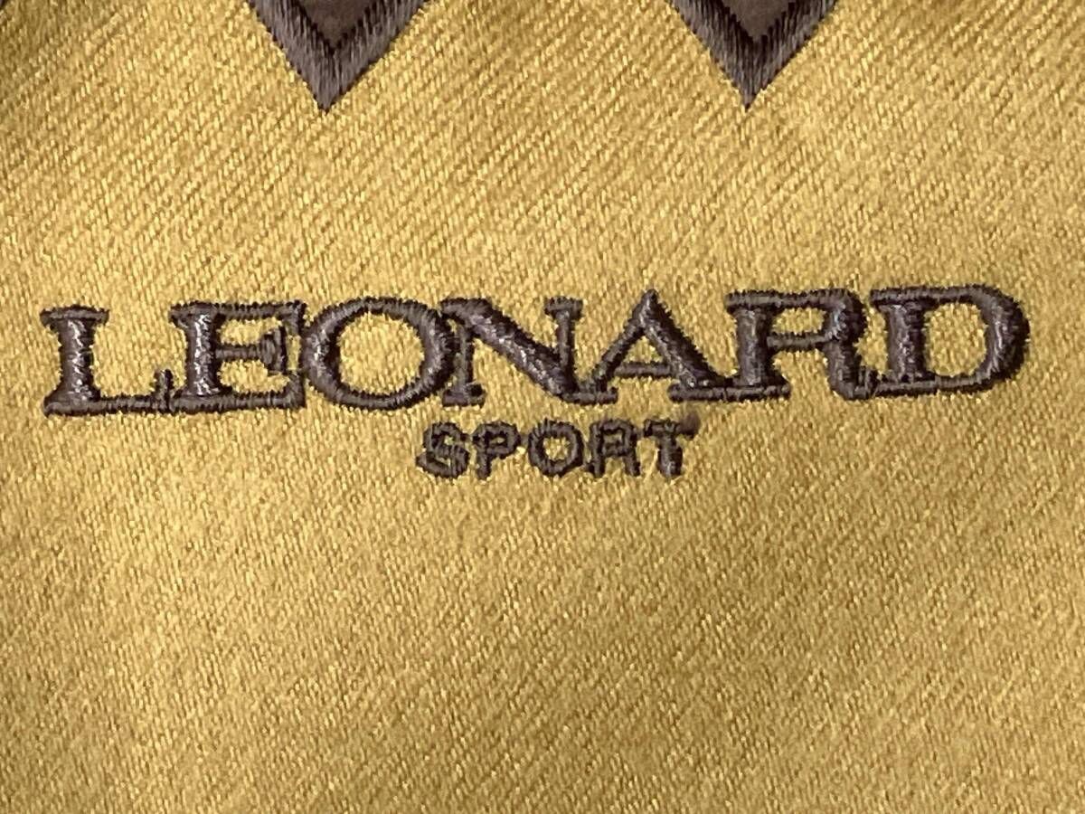 LEONARD SPORT 日本製 テーラードジャケット Mサイズ マスタード