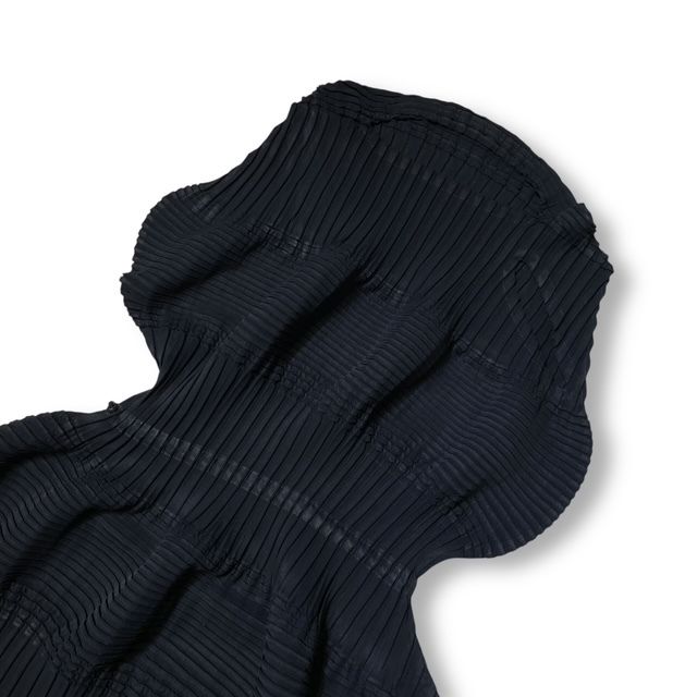 24ss ISSEY MIYAKE One Piece Black size 2 エレートプリーツ