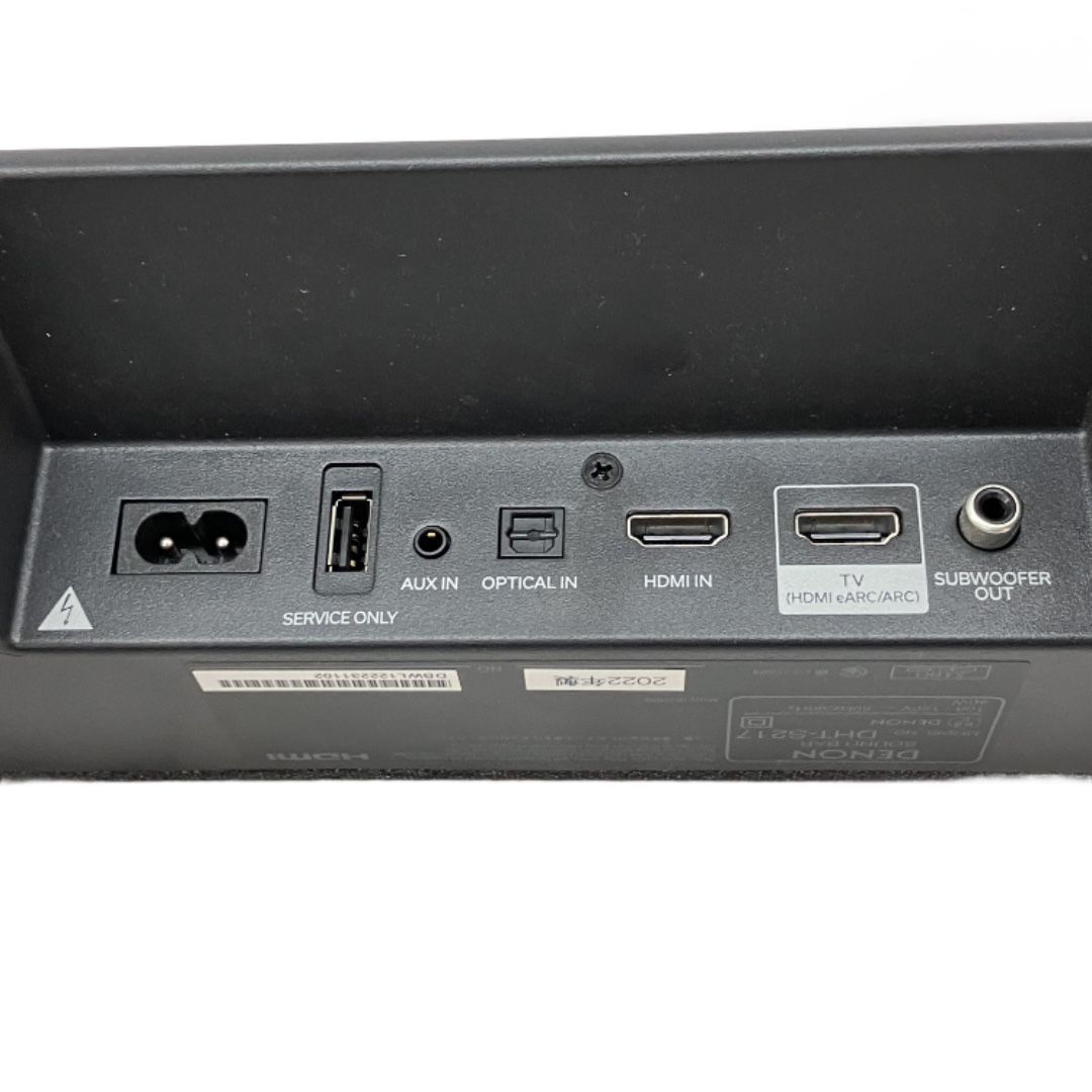 DENON DHT-S217 サウンドバー　新古品 DHT-S217 - デュアルサブウーハー内蔵サウンドバー | Denon - 日本