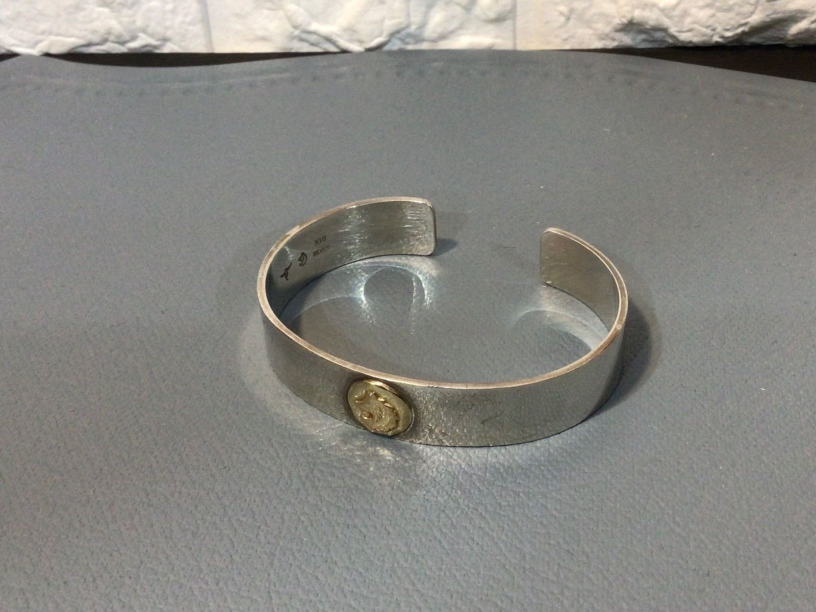 TADY&KING GPウルフ SILVER K18 バングル 楽天市場】TADY＆KING［ORDER ITEM］アラベスク平打ちバングルK18