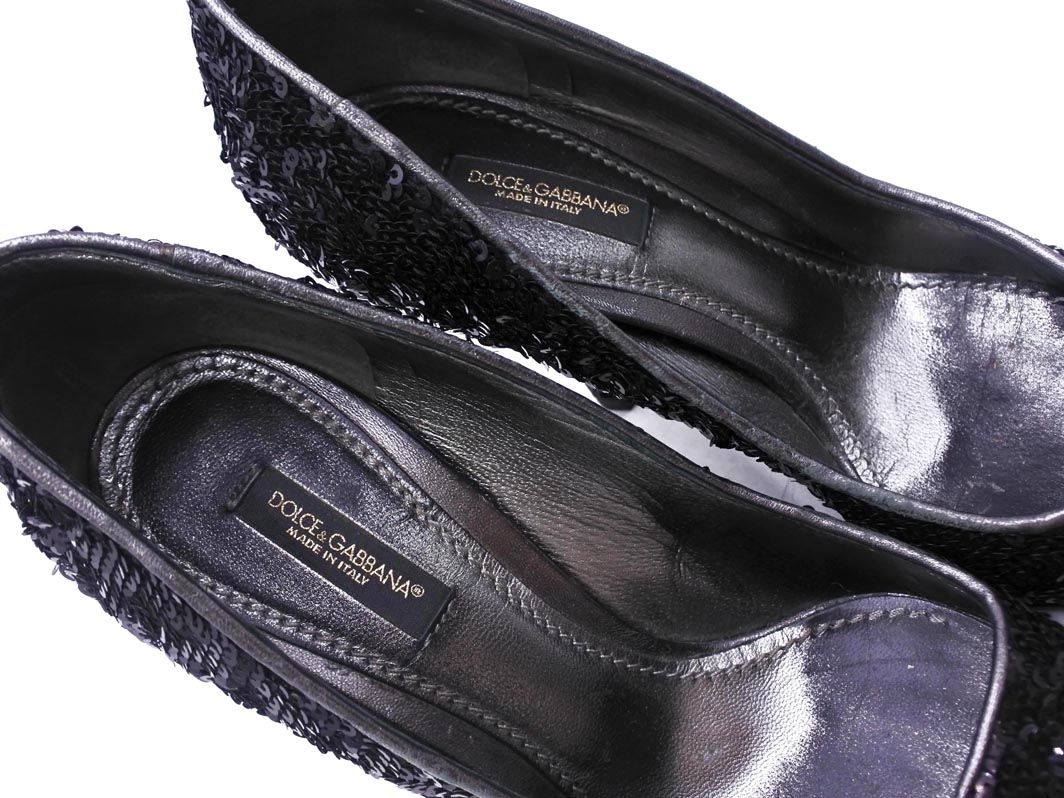 Dolce&Gabbana ドルチェ＆ガッバーナ スパンコール ハイヒール