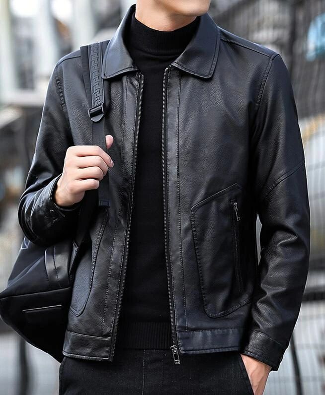 ライダースジャケット レザーコート ショートコート メンズ PU レザー