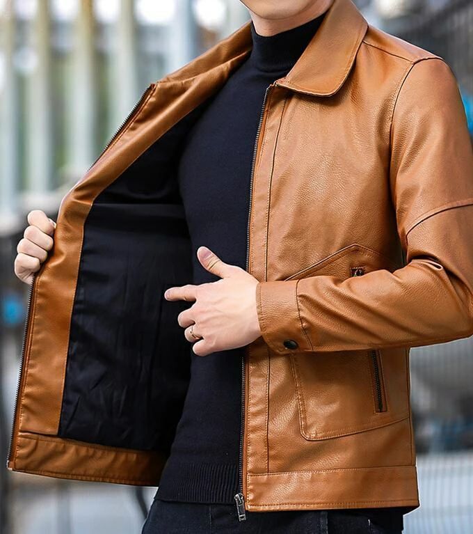 ライダースジャケット レザーコート ショートコート メンズ PU レザー