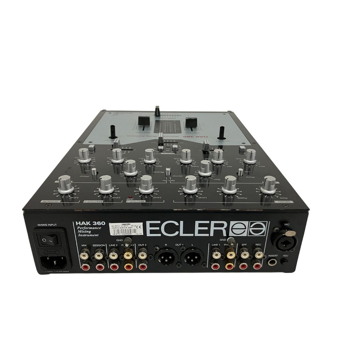 ECLER HAK 360 エクラー DJ ミキサー 音響機器 オーディオ ジャンク