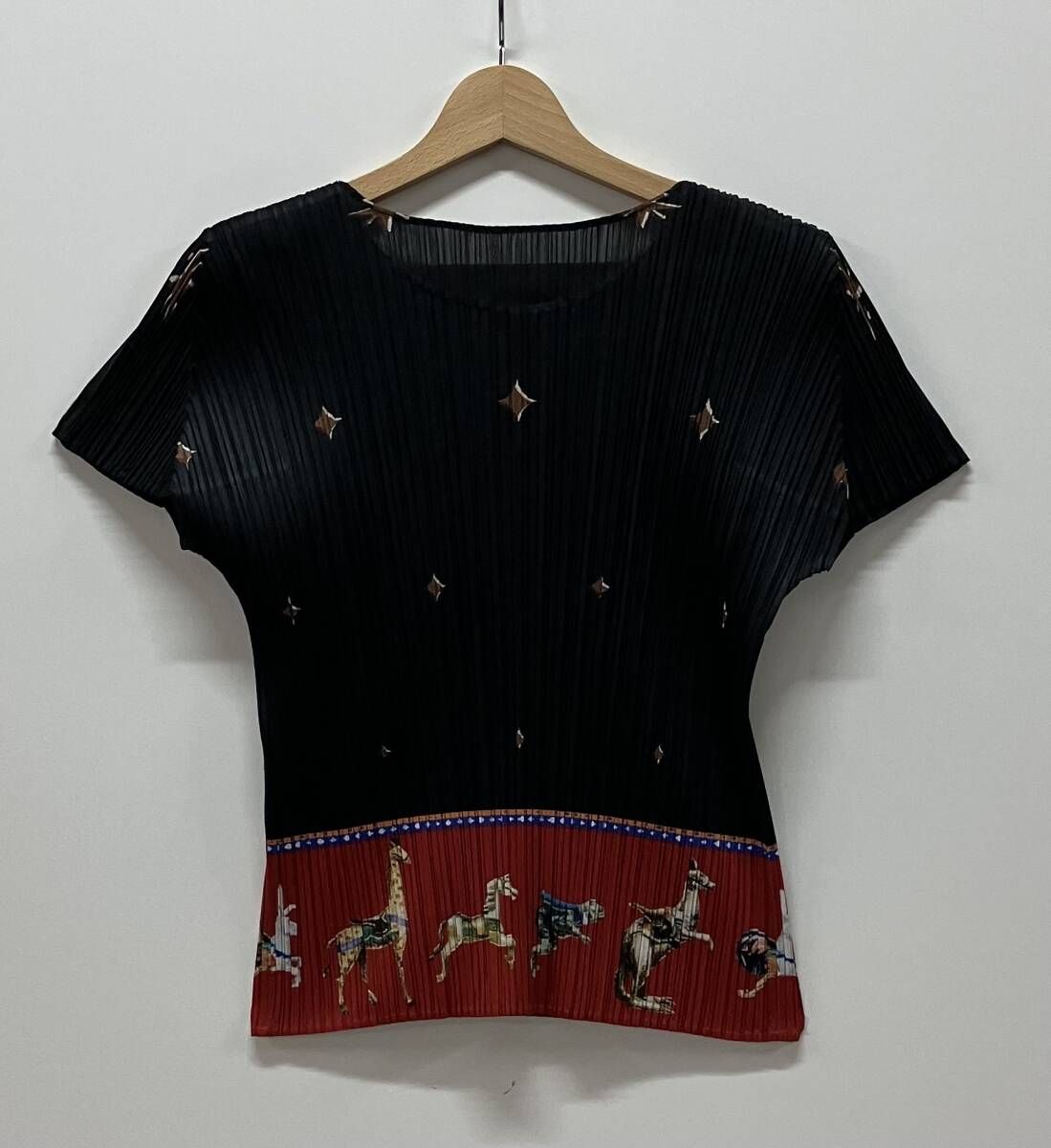 イッセイミヤケ プリーツプリーズ 半袖Tシャツ サイズ3 PLEATS PLEASE