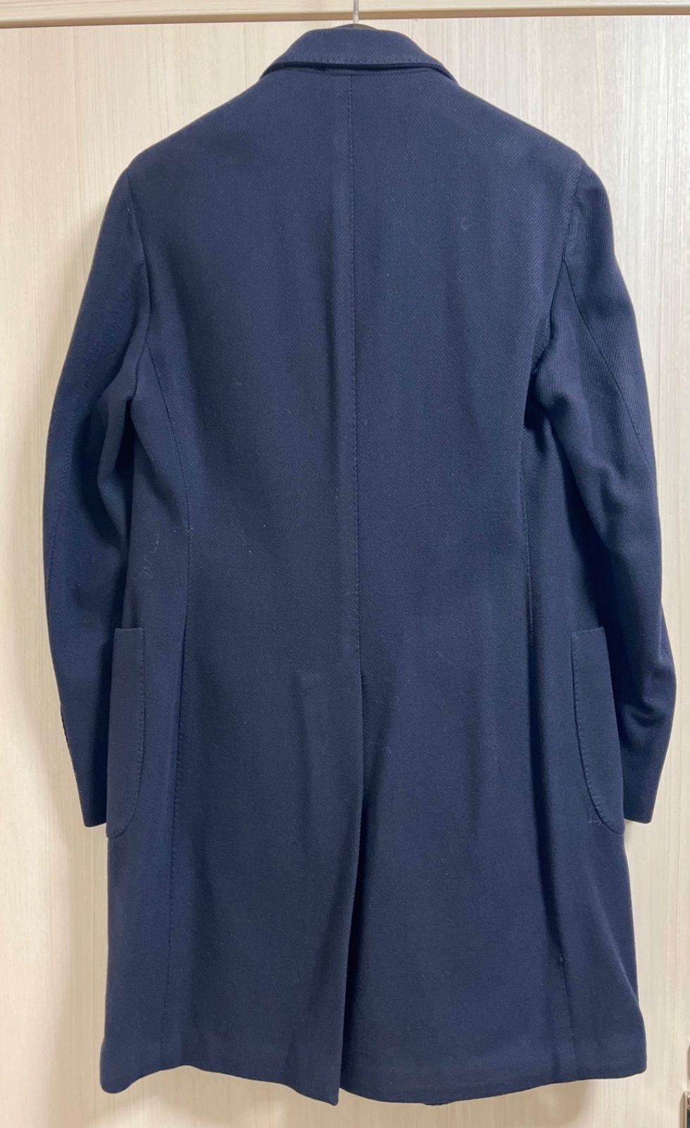 極上美品 LARDINI ラルディーニ 高級 ダブル チェスターコート ダブル