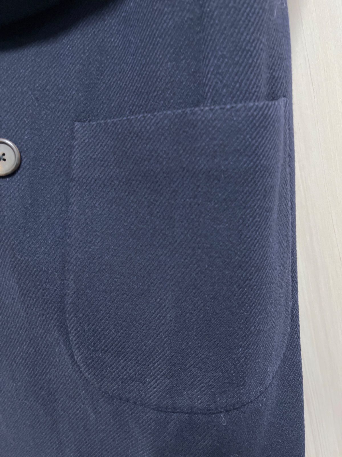 極上美品 LARDINI ラルディーニ 高級 ダブル チェスターコート ダブル