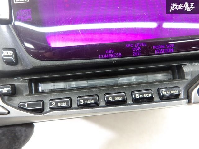 当時物!!】KENWOOD ケンウッド DPX-770MD 2DIN CD MD デッキ