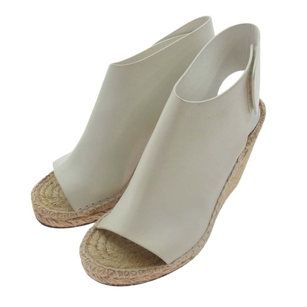 CELINE セリーヌ サンダル 313853 エスパドリーユ ウェッジソール