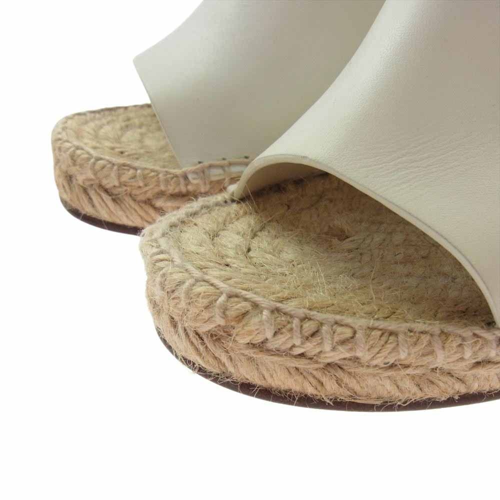 CELINE セリーヌ サンダル 313853 エスパドリーユ ウェッジソール