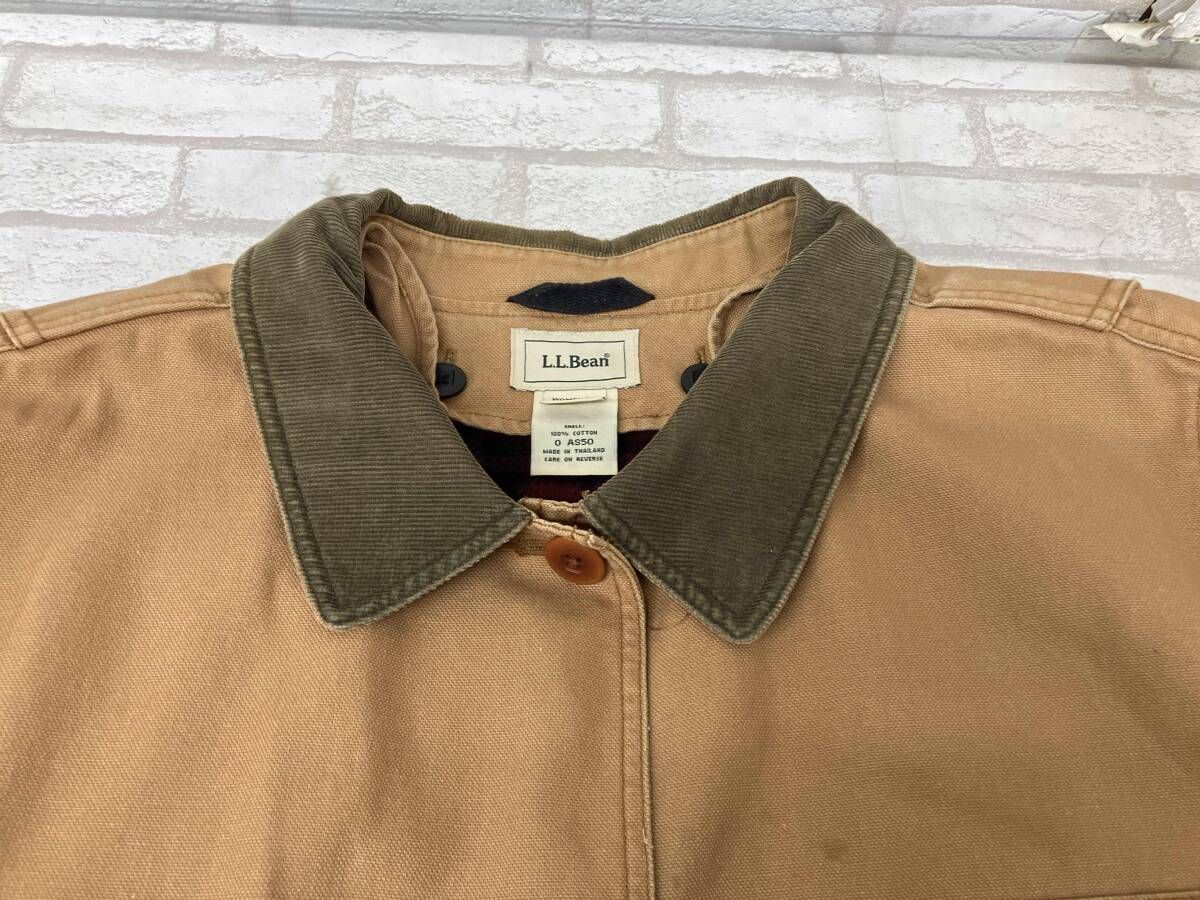 L.L.Bean レディース　ジャケット　ハンティング　カバーオール L.L.Bean エルエルビーン レディース 3XLサイズ ブラウン ハンティング