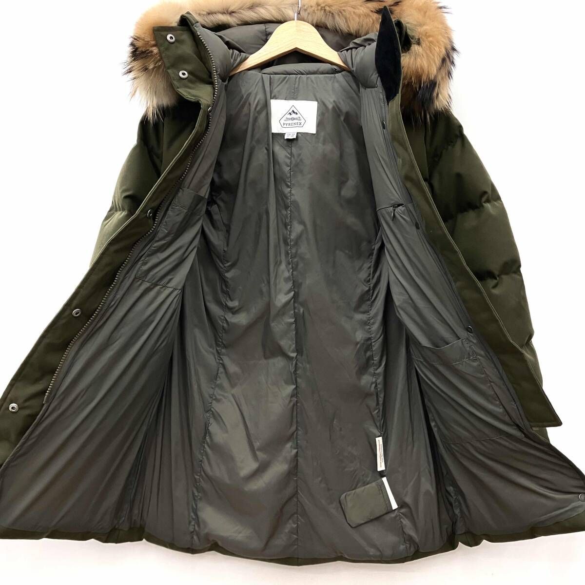 PYRENEX ピレネックス HWK037 ダウンジャケット ダウンコート サイズ36 