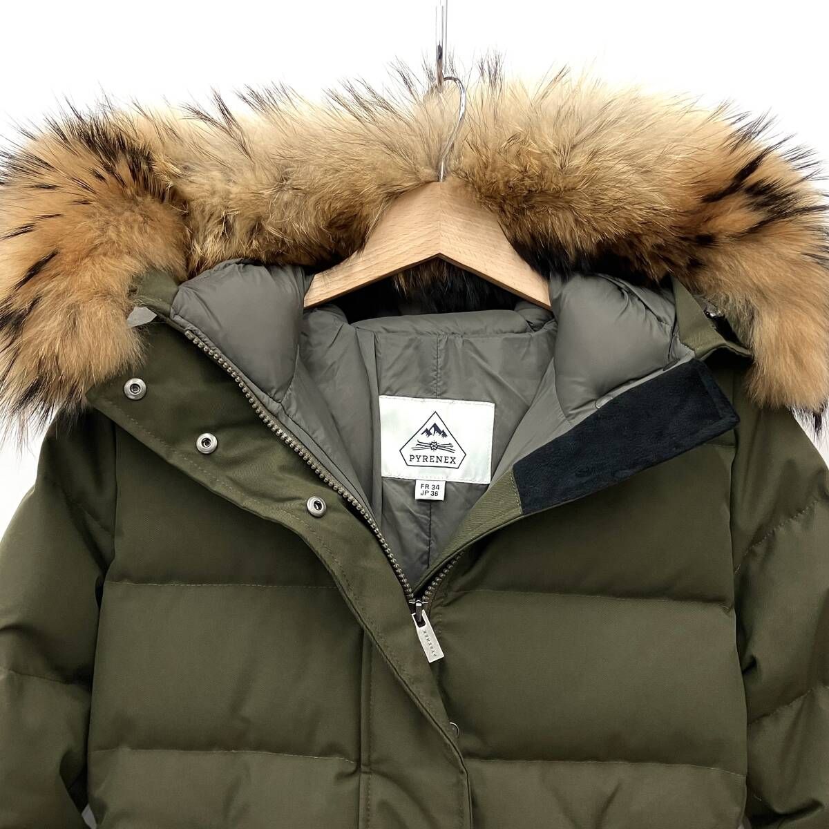 PYRENEX ピレネックス HWK037 ダウンジャケット ダウンコート サイズ36 