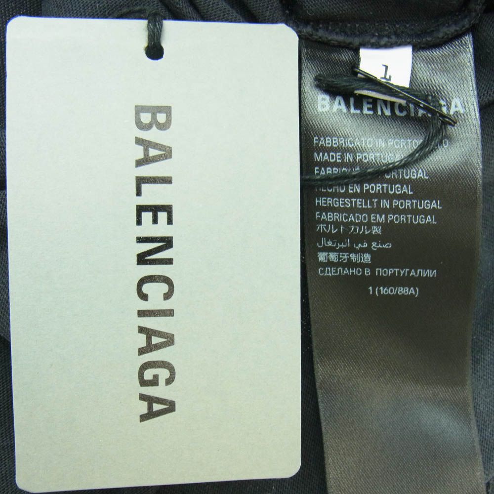 BALENCIAGA バレンシアガ 25SS 787349 TRVS8 Liquefied T-Shirt