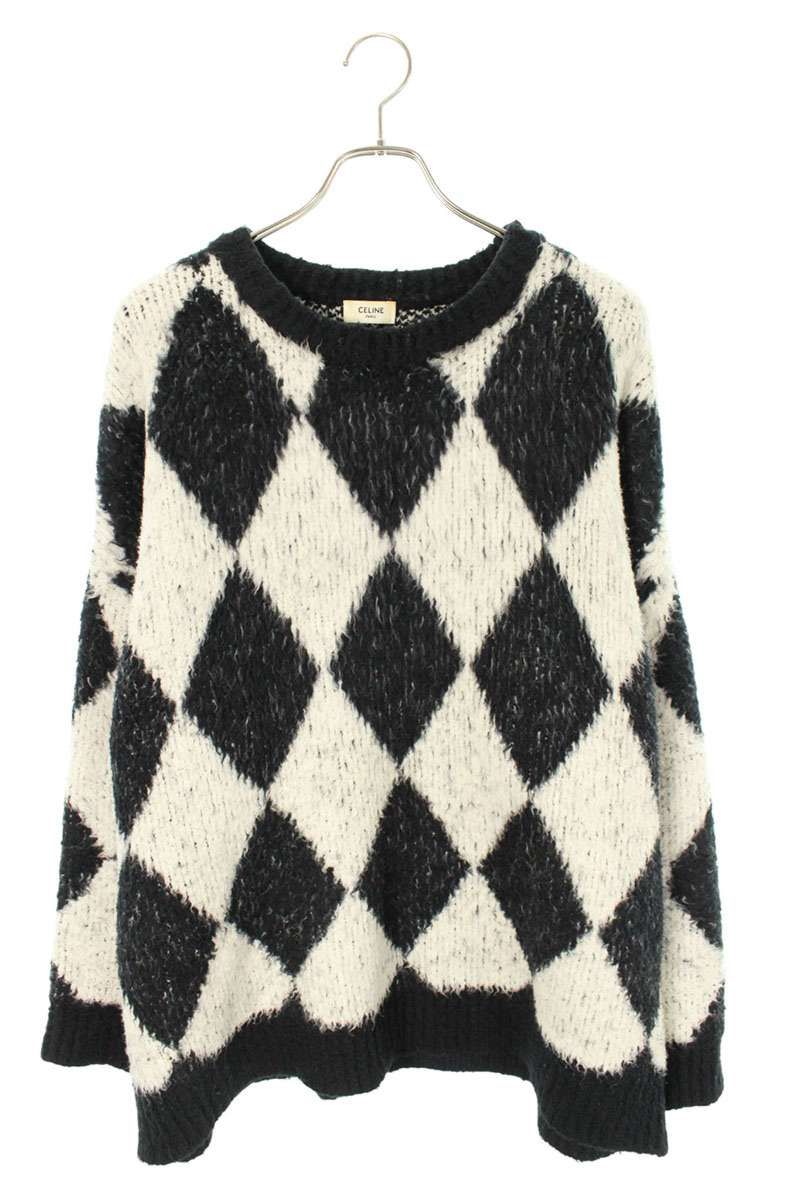  セリーヌ 23 SS ボクシーニット メンズ L ニット セーター トップス