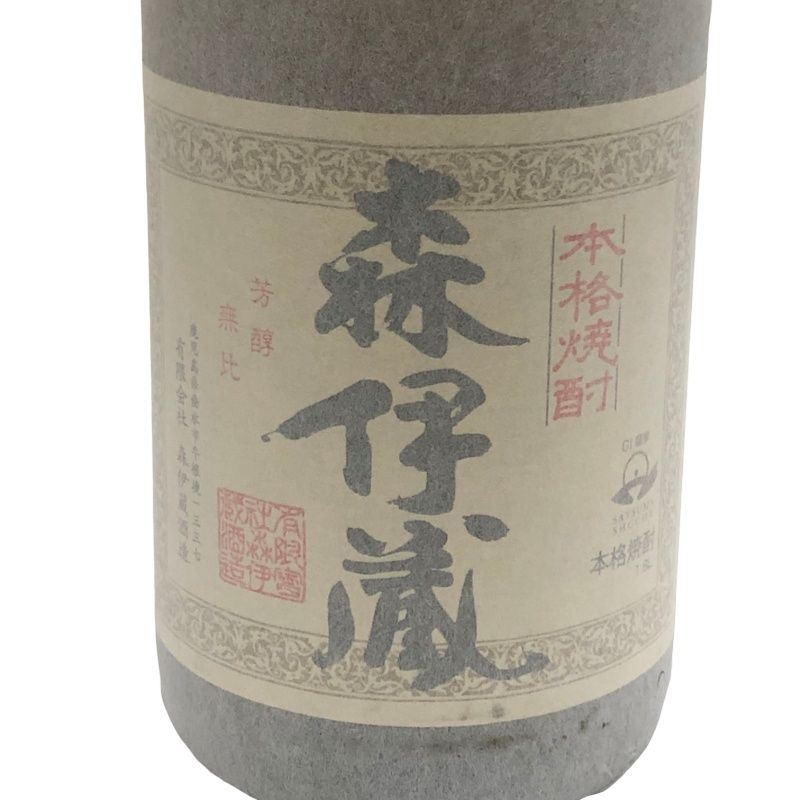 焼酎 森伊蔵 1800ml 25度 【新品未開栓品】 新品未開栓】芋焼酎 森伊蔵 1800ml 25度 森伊蔵酒造 - メルカリ