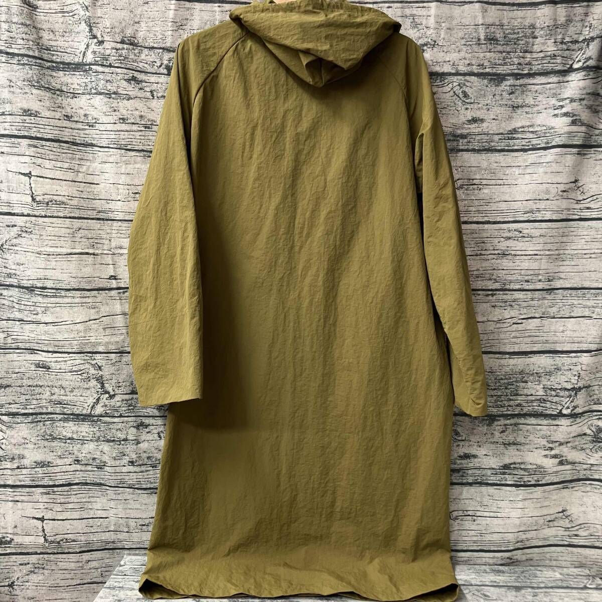 ear papillonner イア パピヨネ コート ナイロン カーキ サイズF