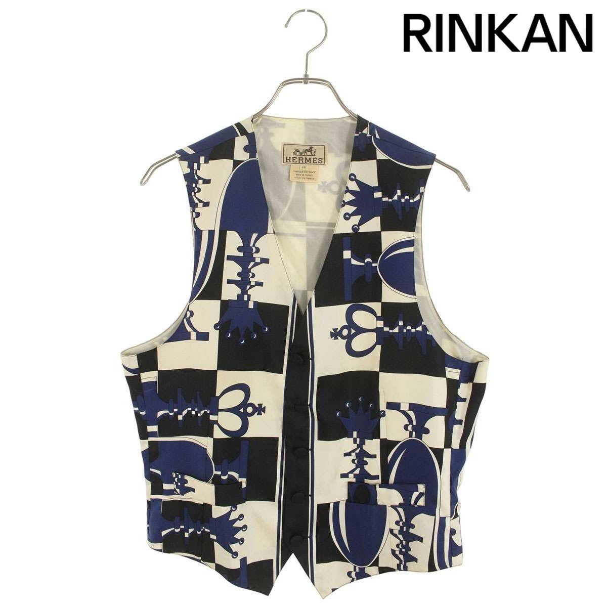 エルメス 5Bシルクベスト メンズ 48 - メルカリ