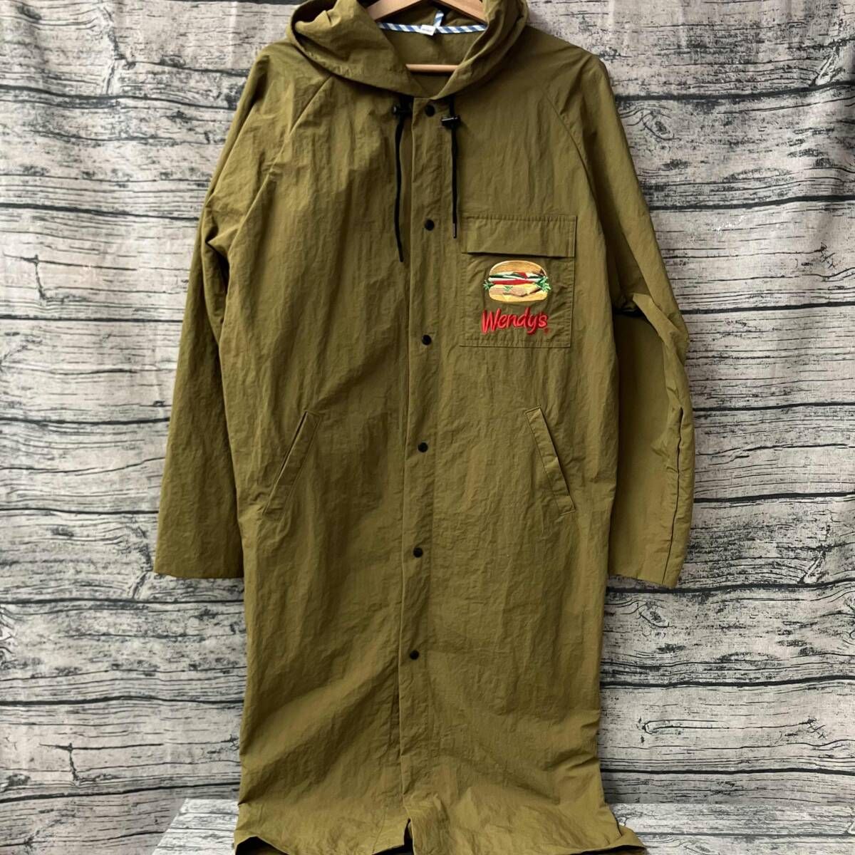 ear papillonner イア パピヨネ コート ナイロン カーキ サイズF