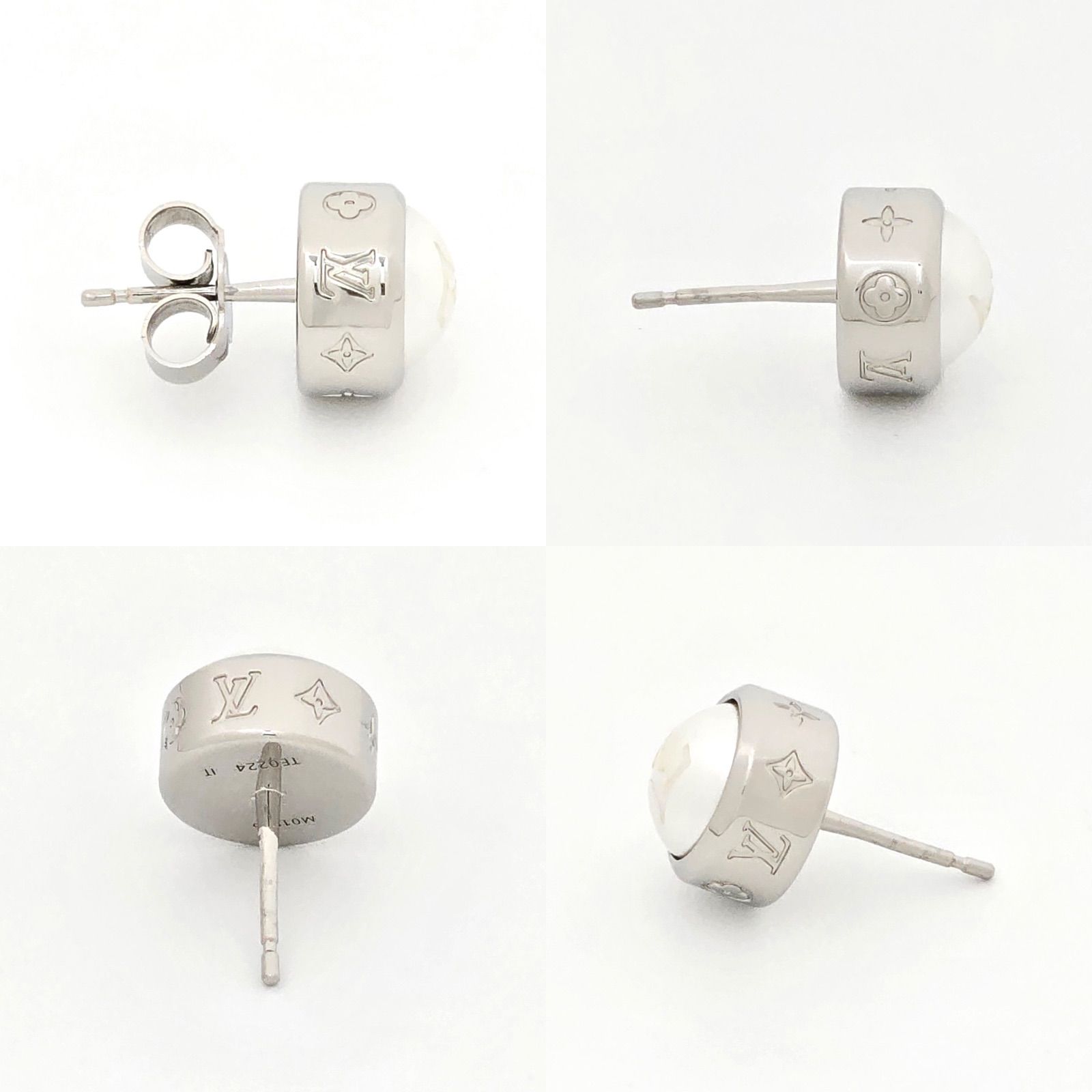 LOUIS VUITTON ルイヴィトン M01856 ピアス パール フュージョン の1点