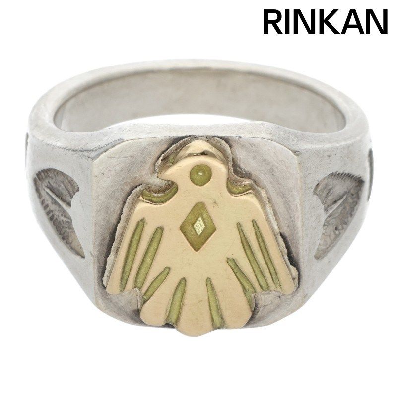 ゴローズ 金メタル付きイーグルリング17号 goro's ゴローズ メタル付きイーグルリング 17号 : BRING Yahoo