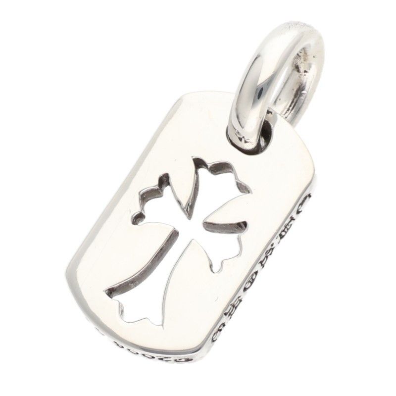 クロムハーツ DT TNY CO CRS/タイニーカットアウトクロスドッグタグ