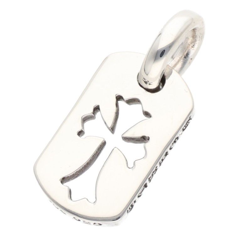 クロムハーツ DT TNY CO CRS/タイニーカットアウトクロスドッグタグ