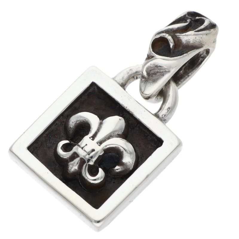 クロムハーツ FRAMED BS FLUER/フレームドBSフレア チャーム/シルバー