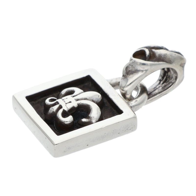 クロムハーツ FRAMED BS FLUER/フレームドBSフレア チャーム/シルバー