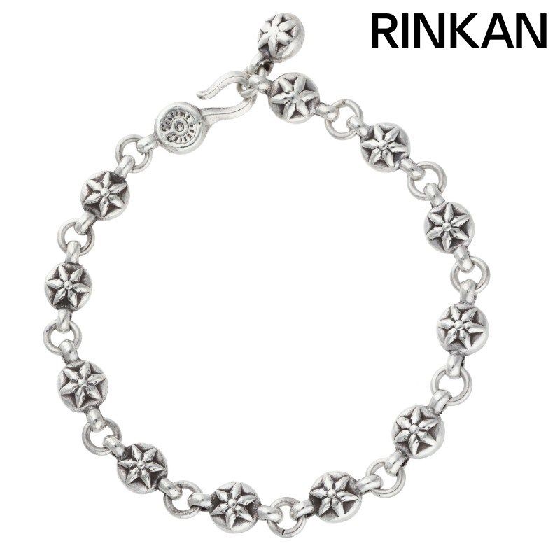 クロムハーツ NO1 BALL/#1スターボール シルバーブレスレット メンズ