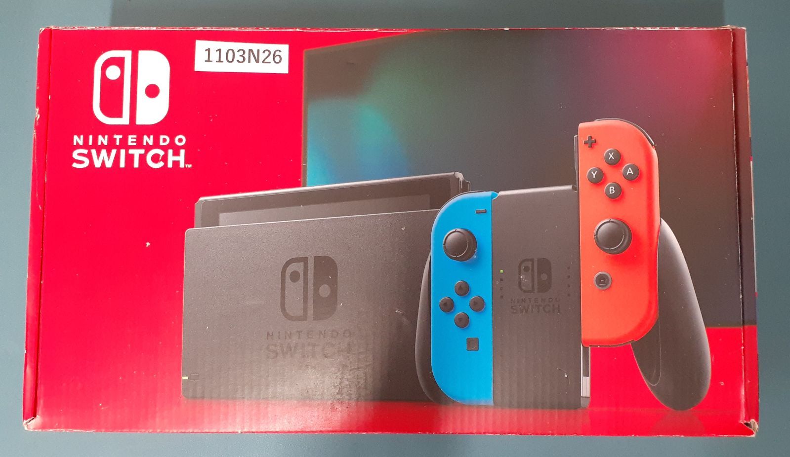 1103N26】Nintendo Switch 本体 ネオンブルー・ネオンレッド - メルカリ